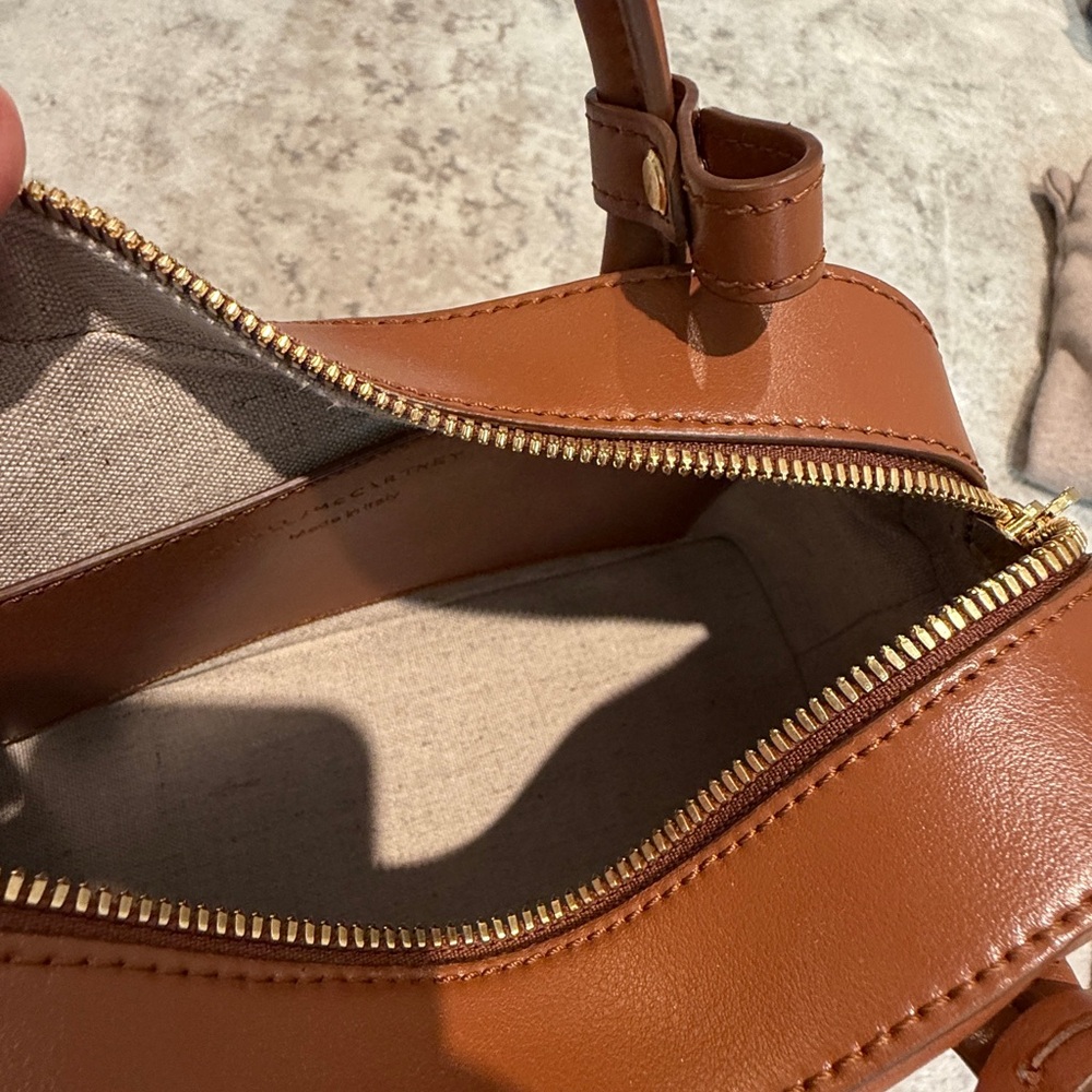 Stella McCartney Tan Satchel Bag - Picture 8 of 11